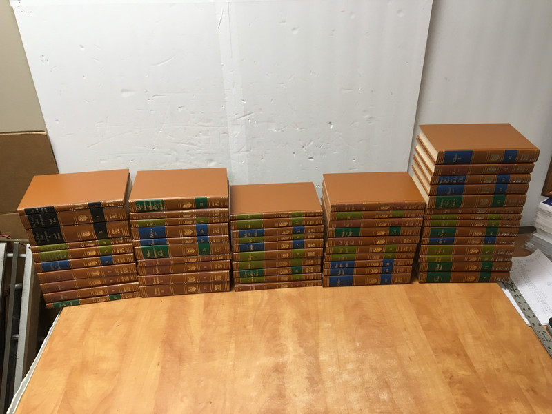 1952 Britannica Great Books of the Western World COMPLETE Set Volumes 1-54