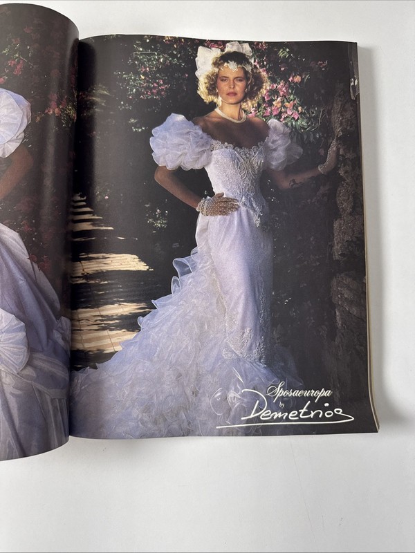 Bride’s Magazine - April/May 1989 - Rare Vintage Wedding Magazine 670 pages! gallery