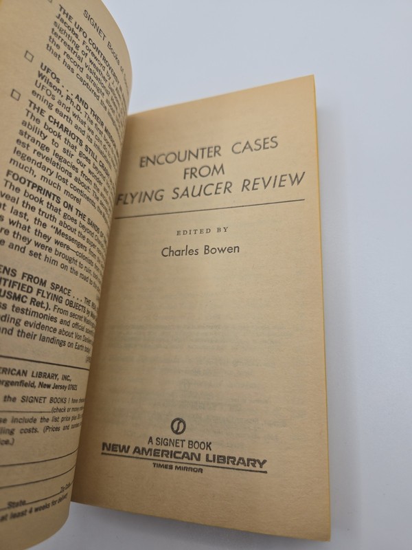 Encounter Cases From Flying Saucer Review Charles Bowen UFO Flying Saucer G-499 gallery