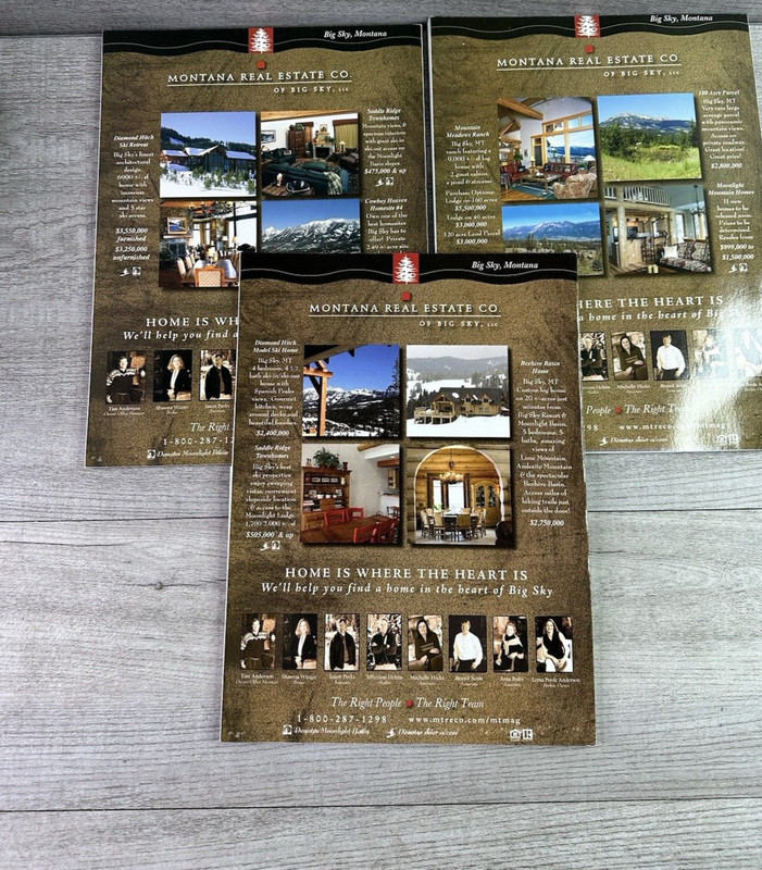 Lot Of 5 Montana Magazine 2005 Mar-Dec Bimonthly gallery