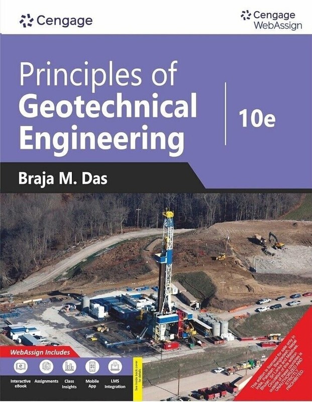 4-7DAYS DELIVERY-Principles of Geotechnical Engineering by Braja M. Das, 10TH ED