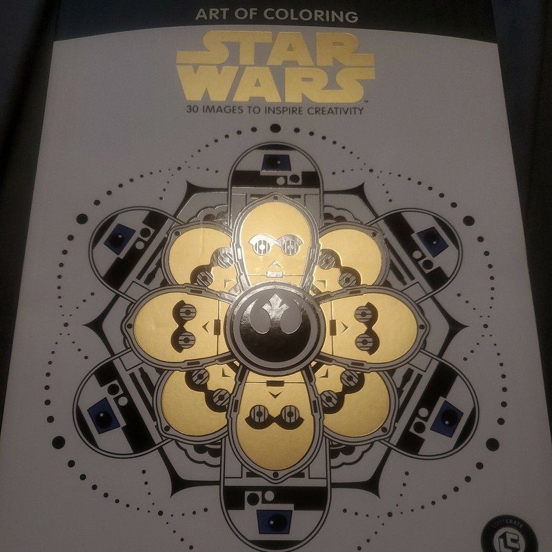 Star Wars Art Of Coloring Book 30 Images To Inspire Creativity Lootcrate Edition