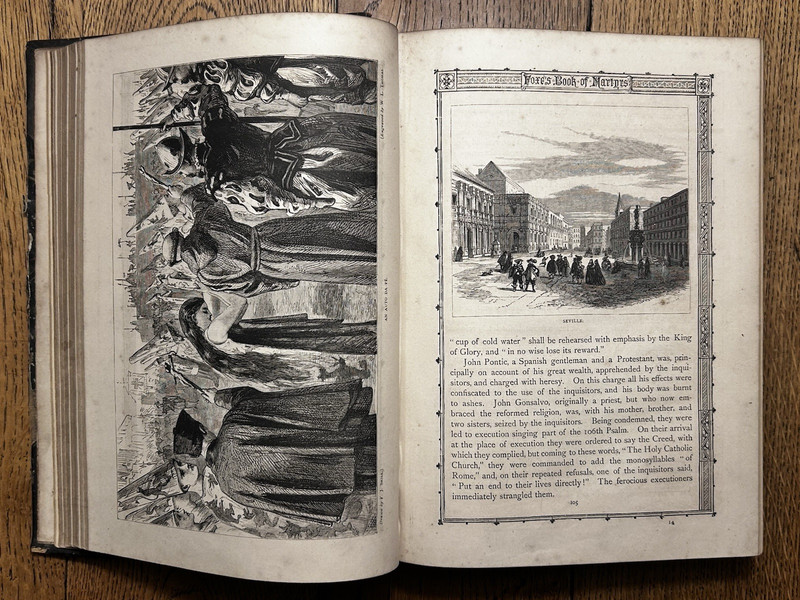 c1880 John Foxe’s Book of Martyrs - Cassell Illustrated - William Bramley-Moore gallery