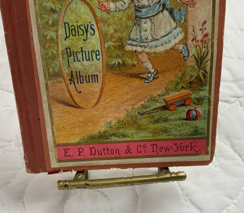 Antique Children’s Book, 1881, Daisy’s Picture Album, E. P. Dutton & Co., NY gallery