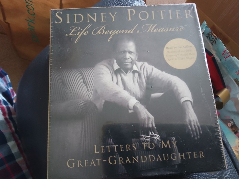 SIDNEY POITIER – LIFE BEYOND MEASURE AUDIOBOOK – 9 CD SET 10.5 HOURS