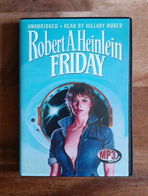Friday by Robert A. Heinlein. 2008 Blackstone CD MP3 Audiobook. 14 Hrs.