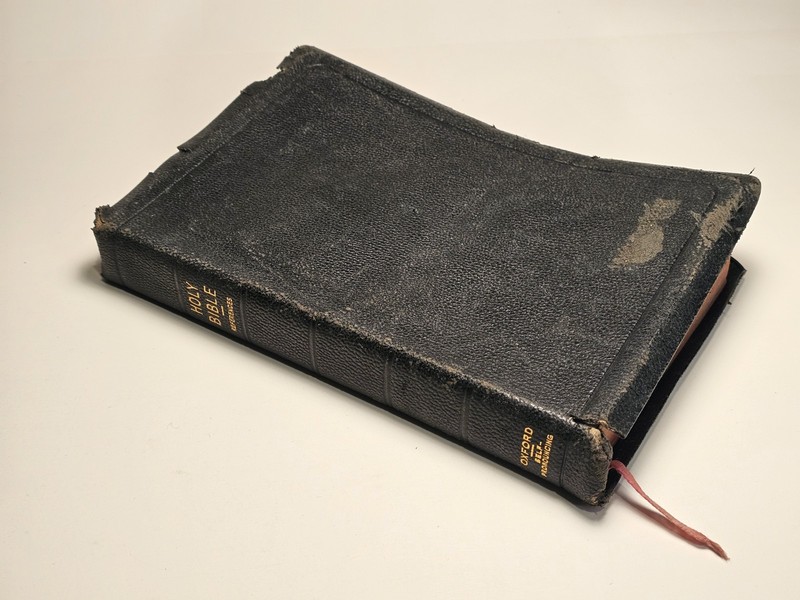 Oxford Self-Pronouncing KJV Bible Split Thumb Tabs Chain Refs India Paper Maps gallery