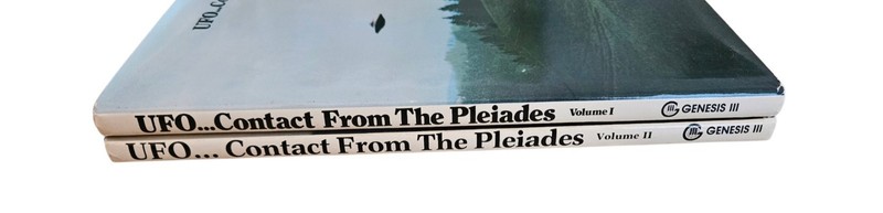 Lot of 2 Books UFO Contact From the Pleiades Volume I &II Wlsers & Weich USED gallery