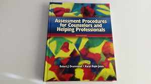 Assessment Procedures for – Hardcover, by Drummond Robert J.; – Acceptable n
