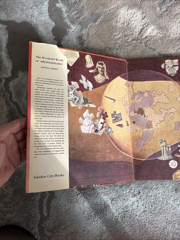 Wonderful World of Archaeology 1956. By Ronald Jessup 1st Edition HC DJ gallery