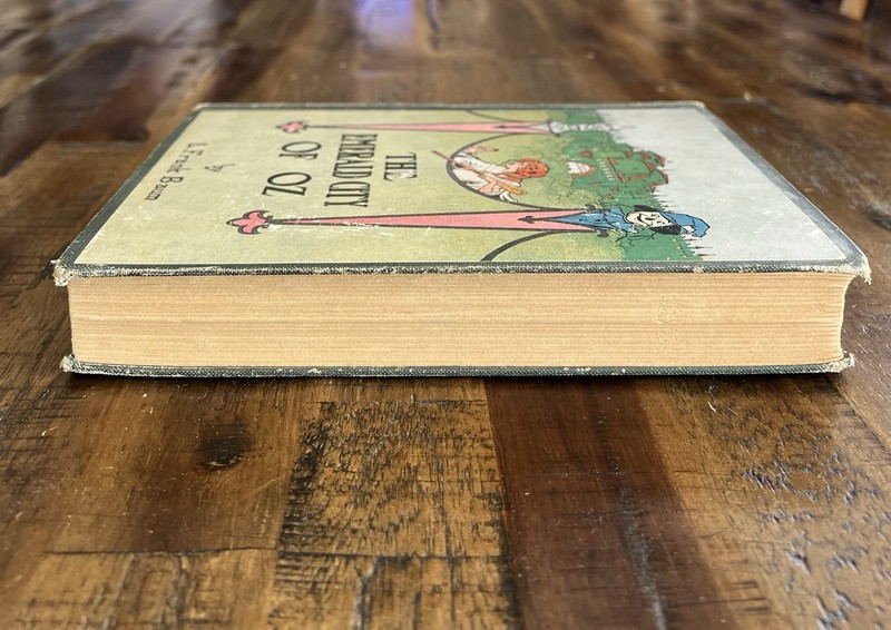 The Emerald City of Oz Frank Baum 1st Edition Later Print 12 Color Plates C1920s gallery