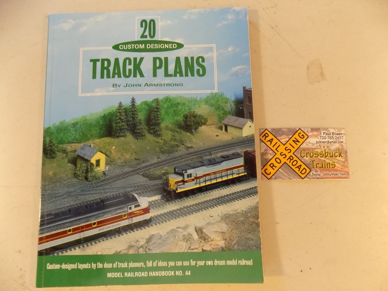 Model Railroader 20 Custom Designed Track Plans 1994 96 pgs (060631)