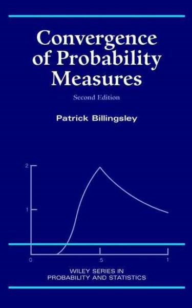Convergence of Probability Measures, Hardcover by Billingsley, Patrick, Like …