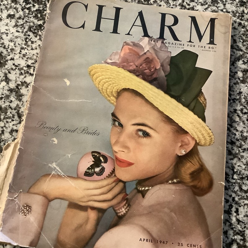 Charm: The Magazine For The BG Beauty And Brides April 1947 Issue 272 Pages