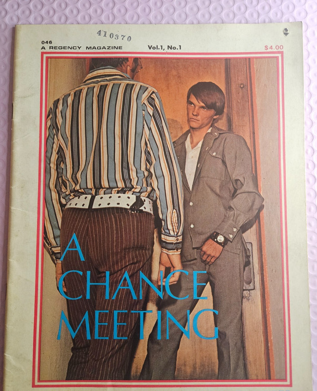 A Chance Meeting. 1970’s Gay Vintage Photostory. RARE, Hard to find.
