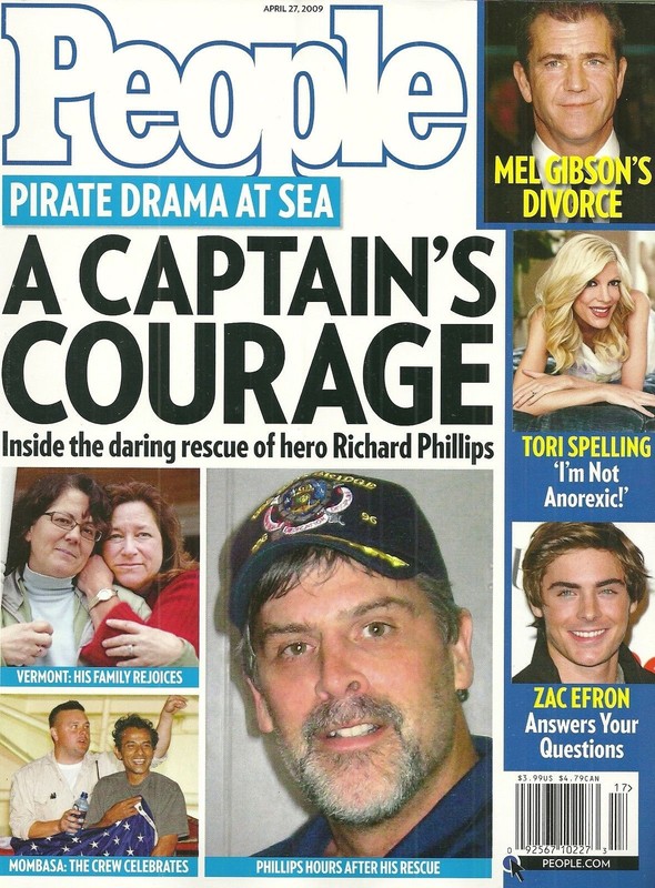 People Magazine April 27 2009 Richard Phillips Mel Gibson Zac Efron Tori Spellin