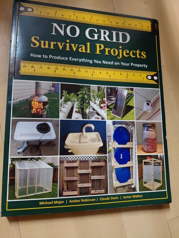 No Grid Survival Projects Paperback 2021 Global SRL Michael Major