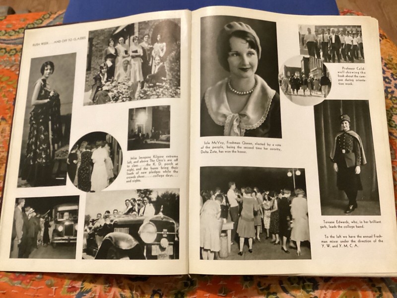 REDSKIN, 1931 OKLAHOMA A & M COLLEGE YEARBOOK, VG.COND, 456 PAGES/ FREE POSTAGE! gallery