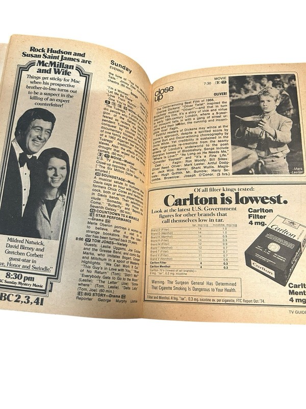1975 TV GUIDE Cast of The Rookies NY Metro Edition gallery