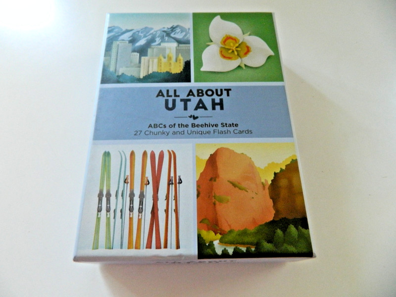 All about Utah : ABCs of the Beehive State by Ashley Holm Rhorer (2021, Fl Cards