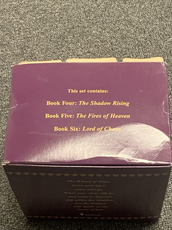 The Wheel of Time Boxed Set II Paperback Books 4-6 Robert Jordan Good gallery