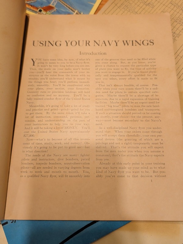 Using Your Navy Wings 1943 Navy Training Division Aeronautics, fighters, bombers gallery