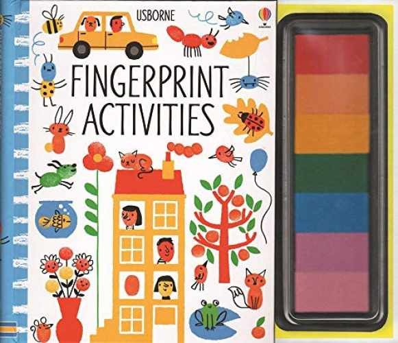 Fingerprint Activities – Spiral-bound, by Fiona Watt – Very Good