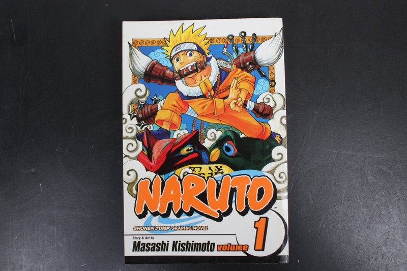 Naruto Vol 1 Masashi Kishimoto 2003 Shonen Jump Graphic Novel VIZ Media ~VG