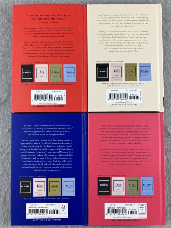 Little Guides to Style II Gift Set A Historical Review Four Fashion LV, CL, YSL gallery