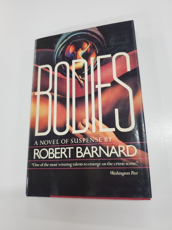 Bodies by Robert Barnard (1986, Scribners) Signed Vintage Hardcover