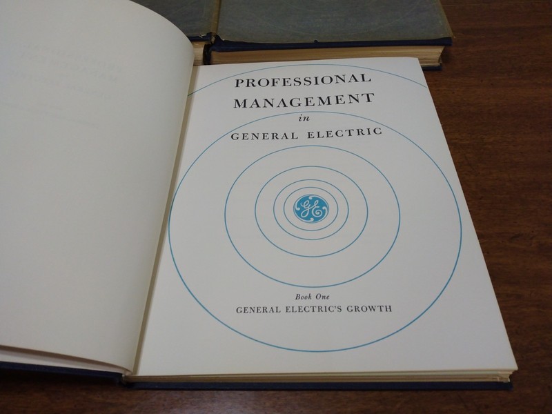 General Electric Co Professional Management In General Electric 3 VoL 1st Ed gallery
