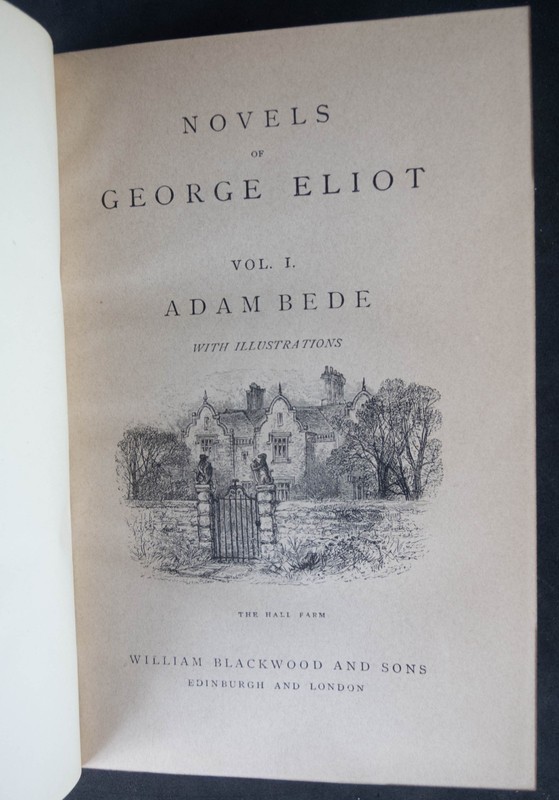 The Novels of George Eliot - 8 Volumes in 7 Books - Blackwood & Sons gallery