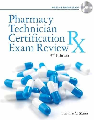 Pharmacy Technician Certification – Paperback, by Zentz Lorraine C. – Acceptable