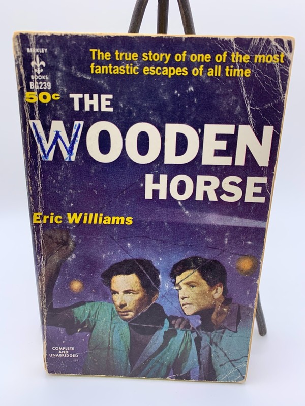 The Wooden Horse by Eric Williams 1959 Berkeley Edition True WWII Escape Story