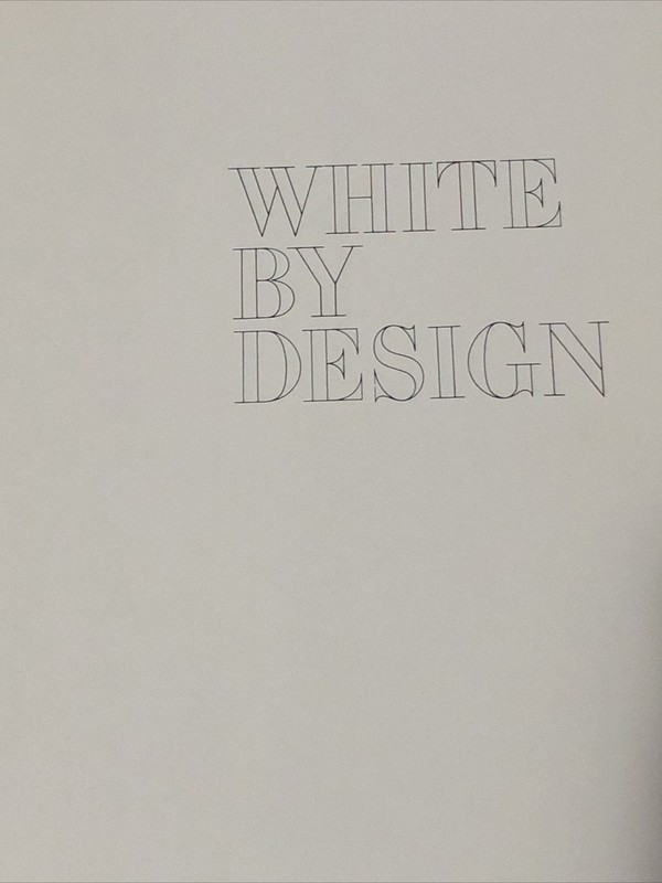 White by Design, by Bo Niles, Pub. Stewart, Tabori & Chang, HB 1st Ed. 1984. B39