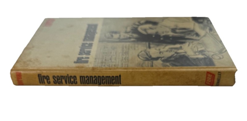 Fire Service Management Favreau Copyright 1969 First Printing 168 Pages HC gallery