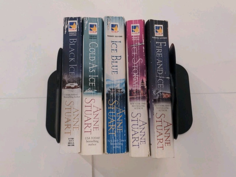 Complete Set ICE 1-5 Anne Stuart Lot Black Cold as Storm Fire gallery