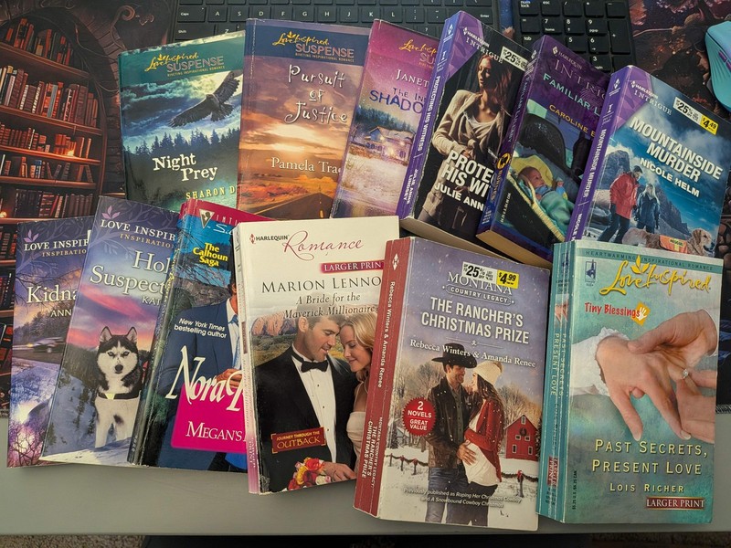 Lot Bundle 13 HARLEQUIN Love Inspired Suspense Inspirational Mass Market Paperba