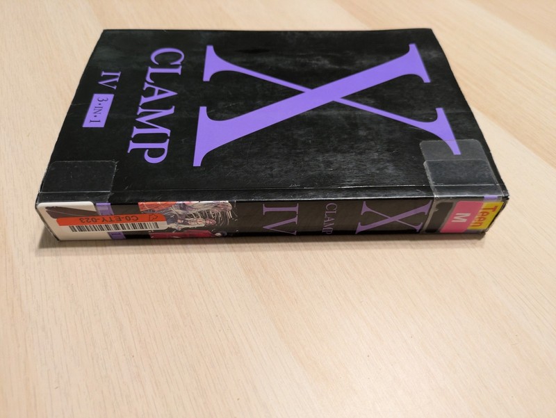Clamp X 3-in-1 Omnibus IV Volume 4 English Manga OOP gallery