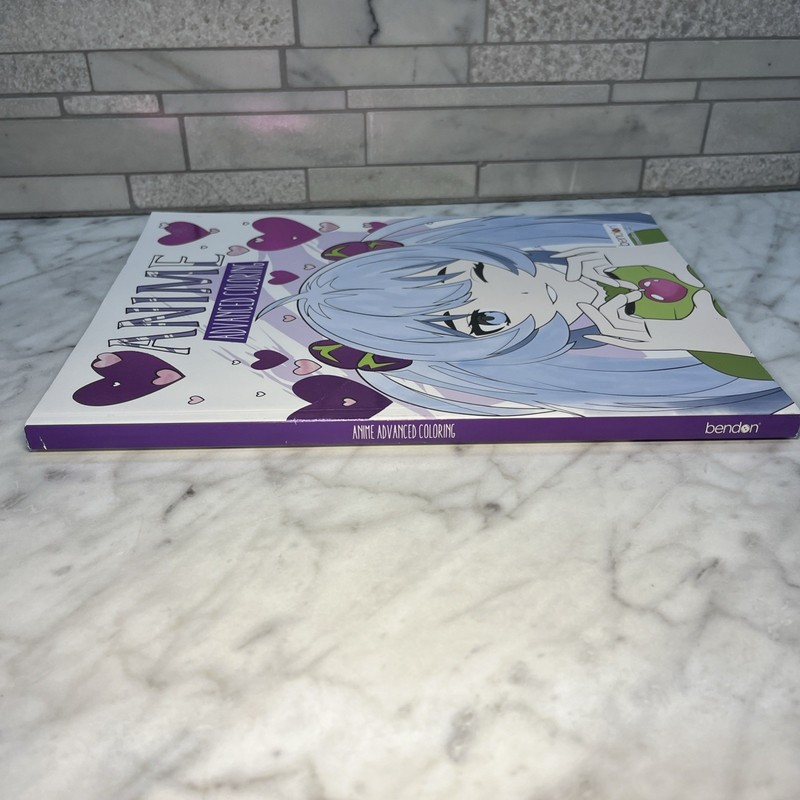 Anime Coloring Book "Advanced Coloring", Bendon, anime coloring, girl & teens gallery
