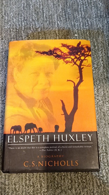 Elspeth Huxley: A Biography by C.S. Nicholls Hardcover (2002) [VG]