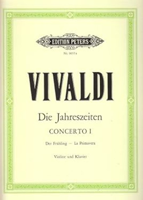 Vivaldi: The Four Seasons Op.8 No. 1 in E ‘Spring’ Violin & Piano