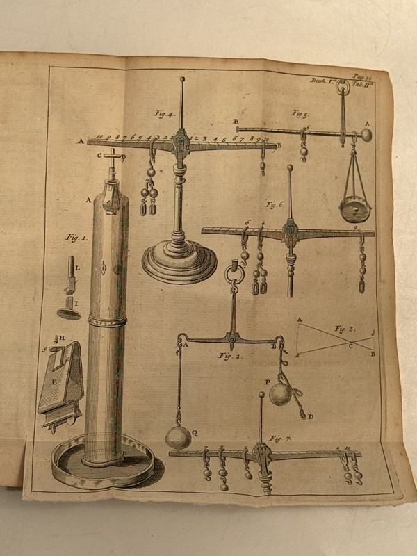 Gravesande on Isaac Newton's Principia Mathematica 1720 Science FIRST EDITION gallery