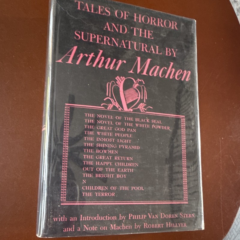 Arthur Machen Tales of Horror & the Supernatural HC DJ 1st Ed 1948 Knopf