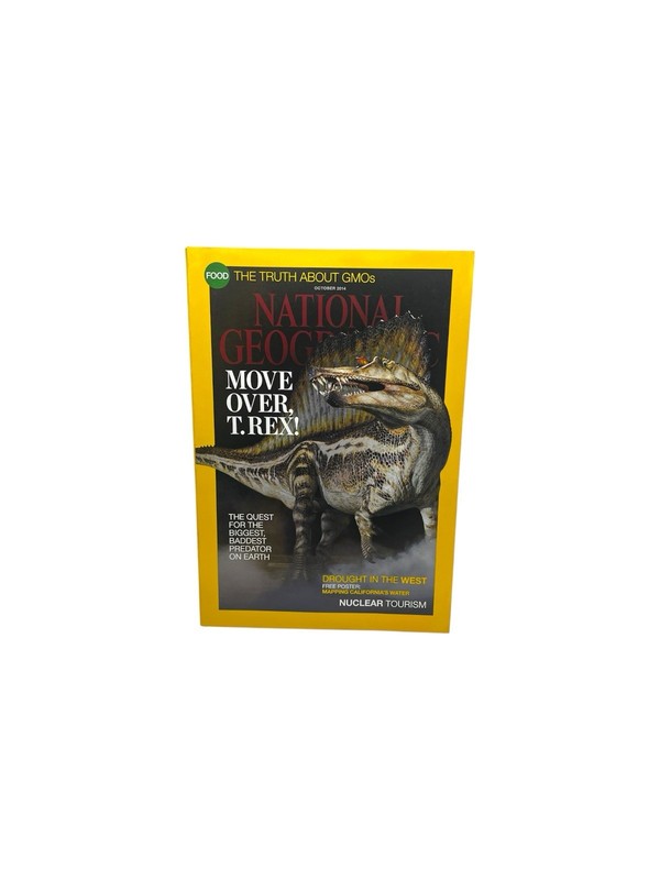 National Geographic Magazine October 2014 Spinosaurus: Move Over T-Rex