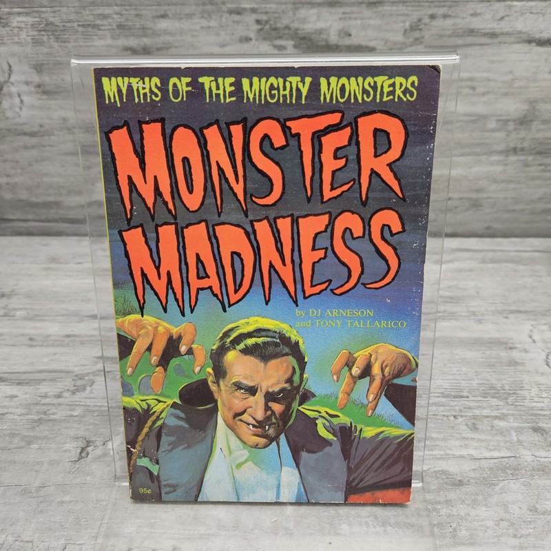 MONSTER MADNESS Vintage 1980 Myths of the Mighty Monsters Book Arneson RARE