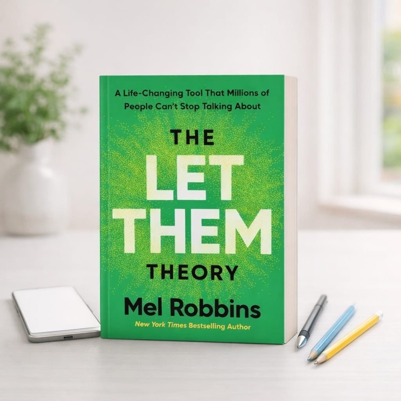 The Let Them Theory by Mel Robbins Paperback Self Help Personal Growth Book gallery