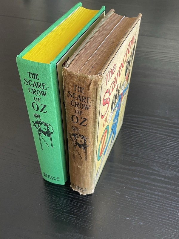 1915 Reilly & Britton 1st Ed The Scarecrow of Oz - All 12 Plates + Bonus Book gallery