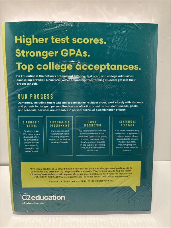Digital SAT Core Reading and Writing C2 Education Book gallery