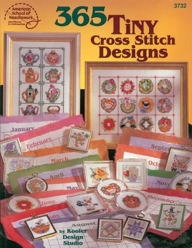 365 Tiny Cross Stitch Designs by Kooler Design Studio Staff and DRG *NEW